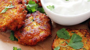 CAULIFLOWER FRITTERS