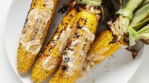 BBQ CORN WITH MISO BUTTER
