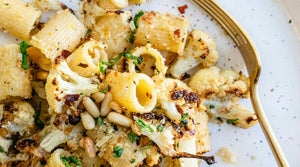 SPAGHETTI WITH CRISPY CAULIFLOWER