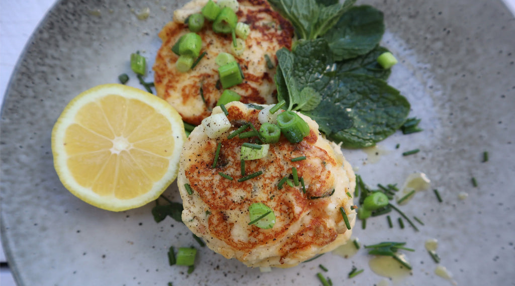 SPRING ONION OMELETTES