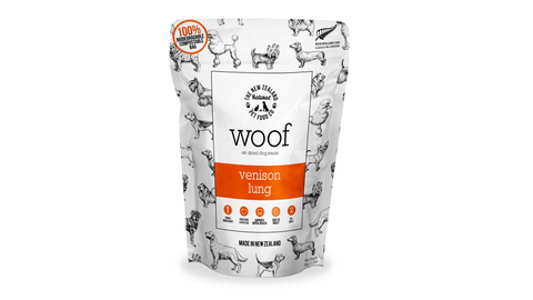 Woof Vension lung 50gm