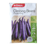 Yates Climbing Beans - Purple King